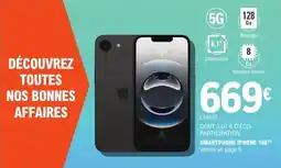 E.Leclerc Espace Culturel Smartphone iphone 16e offre