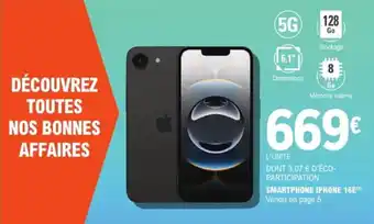 Smartphone iphone 16e