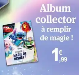 E.Leclerc Espace Culturel Album collector à remplir de magie! offre