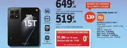 E.Leclerc Espace Culturel XIAOMI Smartphone 15t offre