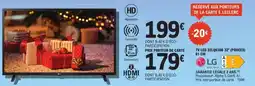 E.Leclerc Espace Culturel LG Tv led 32lq630b 32" (pouces) 81 cm offre