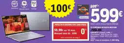 E.Leclerc Espace Culturel ASUS Pc portable m1505ya-ma318w offre