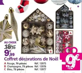 Provence Outillage Coffret décorations de Noël offre
