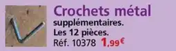 Provence Outillage Crochets métal offre