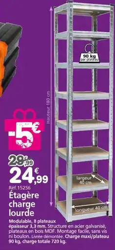 Provence Outillage Étagère charge lourde offre