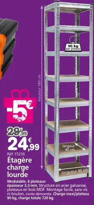 Provence Outillage Étagère charge lourde offre