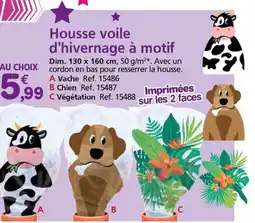Provence Outillage WERKA PRO Housse voile d'hivernage à motif offre