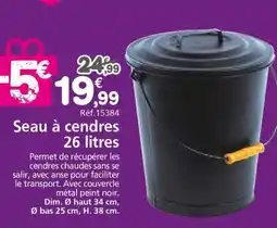 Provence Outillage Seau à cendres offre