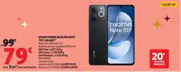 Auchan REALME Smartphone note 70t 4/64go offre