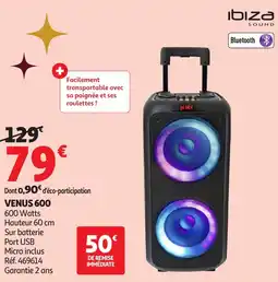 Auchan IBIZA Venus 600 offre