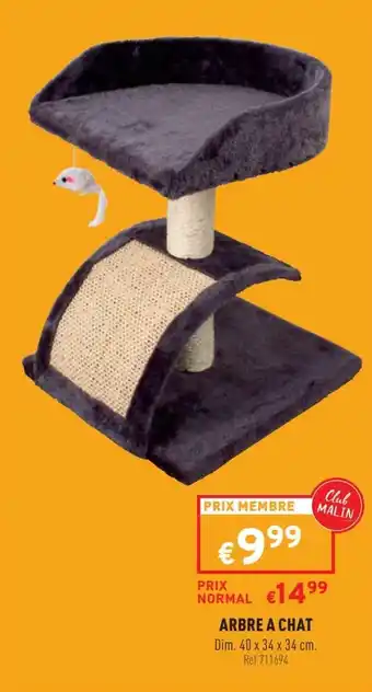 Trafic Arbre a chat offre