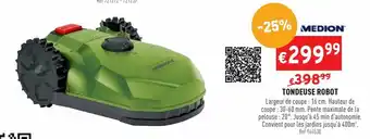 Trafic Tondeuse robot offre