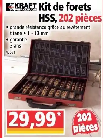 Norma Kit de forets HSS offre