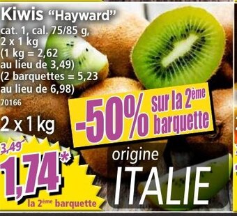 Norma Kiwis "hayward" offre