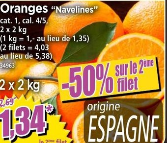 Norma Oranges offre