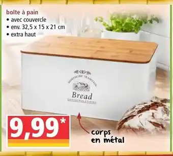 Norma Boîte à pain offre