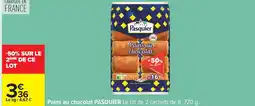 Carrefour Pains au chocolat pasquier offre
