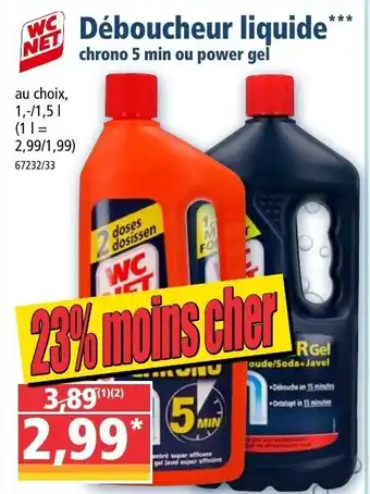 Norma Déboucheur liquide offre
