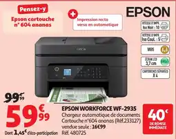 Auchan EPSON Workforce wf-2935 offre