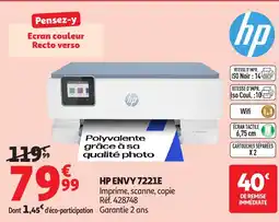 Auchan HP ENVY 7221E offre