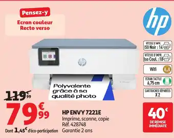 Auchan HP ENVY 7221E offre