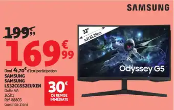 Auchan SAMSUNG LS32CG552EUXEN offre