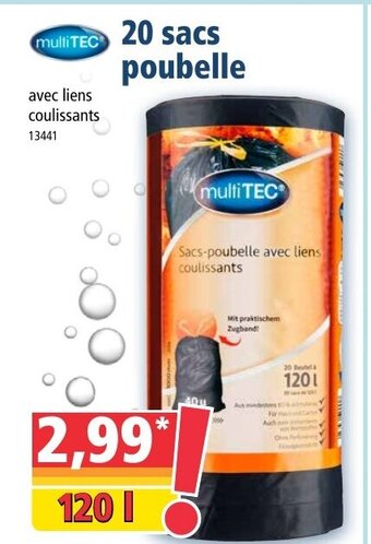 Norma 20 Sacs poubelle offre