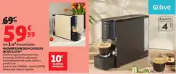 Auchan QILIVE Machine espresso a capsules q.5574 offre