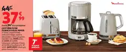 Auchan MOULINEX Cafetière filtre fg380e10 soleil pepper offre