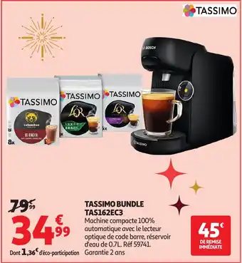 Auchan TASSIMO Bundle tas162ec3 offre