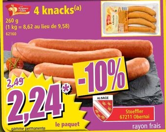 Norma 4 Knacks offre