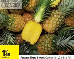 Carrefour Ananas extra sweet offre