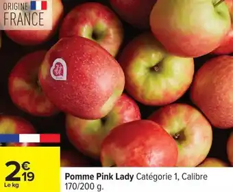Carrefour Pomme Pink Lady offre