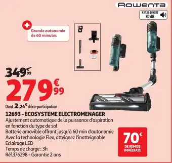 Auchan ROWENTA 12693-ecosysteme electromenager offre