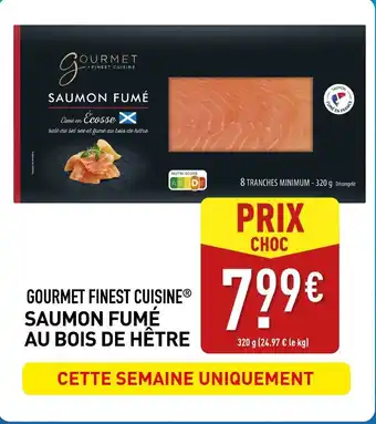 GOURMET FINEST CUISINE Saumon fumé au bois de hêtre