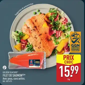 ALDI GOLDEN SEAFOOD Filet de saumon offre