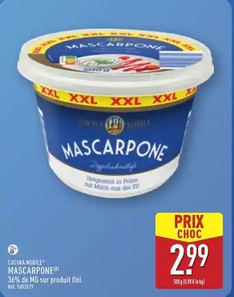 ALDI CUCINA NOBILE Mascarpone offre