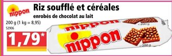 Norma Riz soufflé et céréales offre