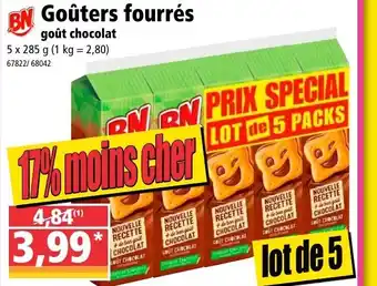 Norma Goûters fourrés offre