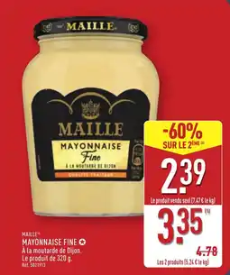 ALDI MAILLE Mayonnaise fine offre