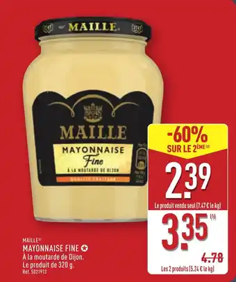 ALDI MAILLE Mayonnaise fine offre