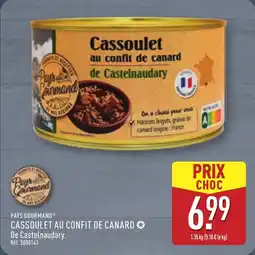 ALDI PAYS GOURMAND Cassoulet au confit de canard offre