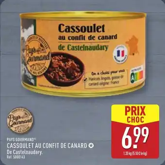 ALDI PAYS GOURMAND Cassoulet au confit de canard offre