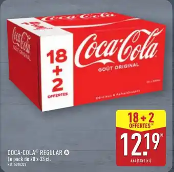 ALDI COCA-COLA Regular offre