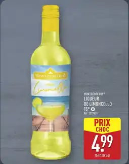 ALDI MONTGEOFFROY Liqueur de limoncello offre
