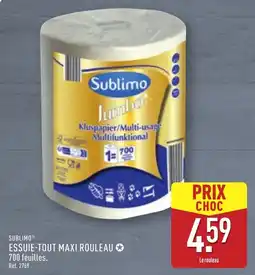 ALDI SUBLIMO Essuie-tout maxi rouleau offre