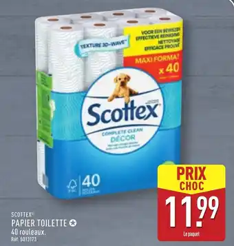 ALDI SCOTTEX Papier toilette offre
