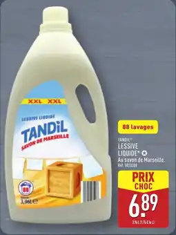 ALDI TANDIL Lessive liquide offre
