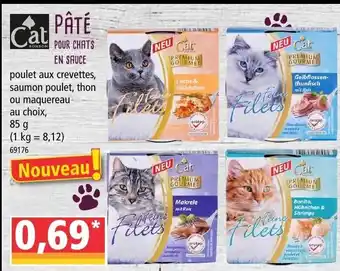 Norma Pâté pour chat en sauce offre