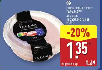 ALDI GOURMET FINEST CUISINE Tarama offre